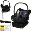 LIONELO Astrid i-Size Set Seggiolino Auto con Base ISOFIX Neonati 40-87 cm