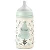 Suavinex, Biberon Birdies, 270 ml, Flusso M, 3+ Mesi, Verde