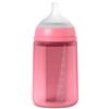 Suavinex, Biberon Colour Essence, 240 ml, Flusso M, 3+ Mesi, Fucsia