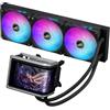 ASUS ROG RYUO IV 360 ARGB, Dissipatore a Liquido, Nero, 3 Ventole ARGB