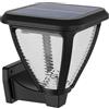 Philips LED Vapora Lampada Solare da Parete per Esterni, Luce Bianca Calda, 1.5W, IP44, Nero