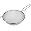 KitchenCraft Kitchen Craft Setaccio Rotondo in Acciaio Inox 25 Cm, Inossidabile, Argento