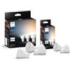 Philips Hue White Ambiance, Faretto LED Smart GU10, Luce Bianca da calda a fredda, 400lm, Compatibile con Bluetooth, controllo vocale con Alexa, Apple Home e Google Assistant, pack da 5