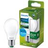 PHILIPS LED Lampadina Goccia Vetro Smerigliato Classe A, 100W, E27, Luce Bianca Fredda, Non Dimmerabile