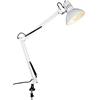 Trio Leuchten Trio 5029010-01 Lampada a Morsetto da Tavolo, 58 cm, Alluminio 40 W, 49.9 x 33 cm