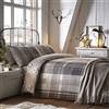 Dreams & Drapes sogni e tende set copripiumino, 100% cotone, grigio, singolo
