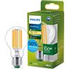 PHILIPS LED Lampadine Goccia a Filamento Classe A a Risparmio Energetico, 100W, E27, Luce Bianca Calda, Non Dimmerabile