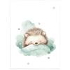 Herding babybest, Coperta in Microfibra con Motivo Ricci, Coperta Confortevole, 75x100 cm, 100% Poliestere