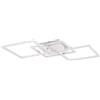 Trio Leuchten Reality LED - Lampada da soffitto Trail R64493131, in metallo bianco opaco, con LED, 31 Watt