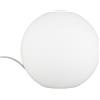 RL LIVE YOUR LIGHT Reality Leuchten RLLiveYourLight Pingpong Lampada Tavolo, E27, 25 W, Bianco, 18,5 cm