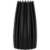Alessi Grind WAL03 B Macinasale di Design in Fusione d'Alluminio, Nero