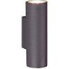 Trio Leuchten 212400232 - Lampada da parete Marley, in metallo nero opaco, non inclusa 1 x GU10