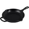 LE CREUSET Padella doppio becco Evolution in ghisa vetrificata, Rotonda, diameter 23 cm, Nero, 20182230000422