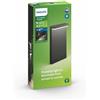 Philips Lighting Bustan Palo da Esterno, Altezza da 40 cm, 2700 K, Grigio Scuro