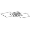 Reality Leuchten Reality Plafoniera LED Trail R64493187, colore metallo titanio, LED 31 Watt inclusa