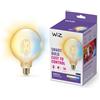 WiZ Lampadina Globo Smart LED WiFi, Luce Bianca da Calda a Fredda, Filamento Ambrata, E27, equivalente a 50W, Tecnologia SpaceSense, Controllo Vocale (Alexa, Apple HomeKit, Google Home)