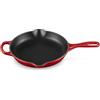 LE CREUSET Padella doppio becco Evolution in ghisa vetrificata, Rotonda, diameter 23 cm, Ciliegia, 20182230600422