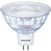 Philips LED Faretto Equivalente a 50W, Attacco GU5.3, Luce Bianca Calda, Dimmerabile, Fascio di Luce 36°