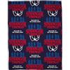 Character World Stranger Things Coperta ufficiale in pile, super morbida e calda, design con fiamme, perfetta per casa, camera da letto, pigiama party e campeggio, 100 x 150 cm, blu navy