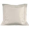 Soleil d'ocre, Federa in cotone 63x63 cm Percale Ecru