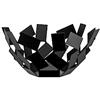 Alessi Fruttiera, Nero, 27.3 x 12.7 x 27.3 cm