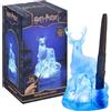 Paladone, Lampada Patronus di Harry Potter a forma di cervo con telecomando a bacchetta, prodotto ufficiale Wizarding World, da collezione, alimentato a batteria, decorazione per la casa
