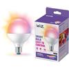 WiZ Lampadina Globo Smart LED WiFi, Luce Bianca e Colorata RGB, Smerigliata, E27, equivalente a 75W, Tecnologia SpaceSense, Controllo Vocale (Alexa, Apple HomeKit, Google Home)