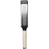 KitchenAid Grattugia con Manico in Acciaio Inossidabile, Taglio Fine, Bidirezionale - Color Crema