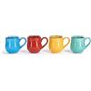 La Cafetière Tazze per espresso Mysa Brights, set da 4, ceramica, blu (LCBRESPRESS4PC)