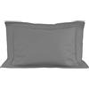 Soleil d'ocre, Federa in cotone 50x75 cm Percale Grigio