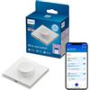 Philips Smart Lighting, Interruttore intelligente, Confezione singola | Regolazione intensità luce, Comandi intuitivi, Pulsanti personalizzabili, Batteria ricaricabile, Senza Wi-Fi, Smart Home