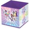 Herding Contenitore Portaoggetti Unicorn Academy, Circa 30 x 30 x 30 cm, Da Appoggiare su un Ripiano o a Terra, 100% Polipropilene, 100% Carta all'interno