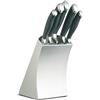 Master Class MasterClass Trojan, set di coltelli in acciaio inox di design a 6 pezzi e ceppo per coltelli