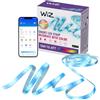 Wiz Striscia LED RGB LED - 5m tagliabile, 16 milioni di colori, modalità di luce preimpostate, connessione al Wi-Fi, controllo vocale/app, funziona con Google Home, Alexa e HomeKit