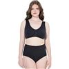 Ulla Popken Donna Bustier Nero 125D