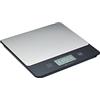 Master Class MasterClass Bilancia da cucina digitale per liquidi e secchi in confezione regalo, rettangolare, capacità 5 kg / 5 L, argento/nero