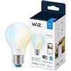 WiZ Lampadina Goccia Smart LED WiFi, Luce Bianca da Calda a Fredda, Smerigliata, E27, equivalente a 60W, Tecnologia SpaceSense, Controllo Vocale (Alexa, Apple HomeKit, Google Home)