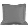 Soleil d'ocre, Federa in cotone 63x63 cm Percale Grigio