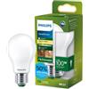 PHILIPS LED UltraEfficient, Lampadina Goccia, Vetro, Smerigliato, Attacco E27, equivalente a 100W, Luce Bianca Calda 2700K