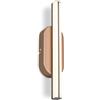 Briloner - Applique LED Da Parete Luce Bianca Calda 30 cm Antracite Bronzo