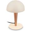 BRILONER - Lampada Da Tavolo Metallo Warm Grey Coffee 22,5 cm