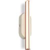 Briloner - Applique LED Da Parete Luce Bianca Calda 30 cm Warm Grey Coffee