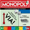Hasbro Gaming, Monopoly, Gioco da Tavolo, Ideale per Famiglia e Amici, per Bambini e Bambine da 8 Anni in Su, Include Vaschetta Contenitore e Pedine Più Grandi, per 2-6 Giocatori, in Italiano