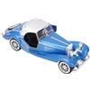 NOENNULL Modello di Auto d'Epoca Modello di Auto da Collezione in Lega di Metallo Pressofuso Modello di Auto Giocattolo da Collezione Ornamento per la Decorazione della Casa (Blu)