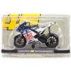 OPO 10 Moto 1/18 de Il Dottore V.Rossi, Riproduzione Compatibile con Yamaha YZR-M1 - Campionato del Mondo 2007 - VR017