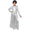 Funidelia | Costume di Astrid Deetz per ragazza - Beetlejuice 2 per bambina Tim Burton, Film di paura, Horror - Costume per bambini e accessori per Feste, Carnevale e Halloween - Taglia 7-9 anni