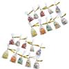 NAMOARLY 20pezzi Miniatura Frutta Giocattoli Decorativi Per Casa Delle Bambole Snack e Dessert Miniatura Perfetti Per Scene Decorative e Gioco Creativo