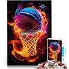 AITEXI Puzzle da 1000 pezzi per adolescenti sport del basket Difficile da completare ma divertente e umoristico Lista dei desideri con Babbo Natale 38x26cm