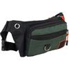 RED X Marsupio unisex in poliestere con dettagli arancioni, Verde