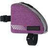 XAGMODSHN Borsa portaoggetti per montaggio telaio con confezione, Black | Borsa per manubrio da ciclismo impermeabilizzata con tracolla, fascia elastica per accessori da mountain bike